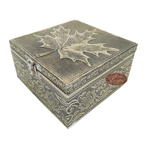 Antique Maple Designed, Wooden Handmade, Empty Dry Fruit Box (5"x5"x3" inch)